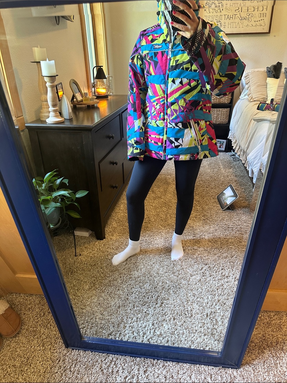Multicolor Geometric Castle X Jacket